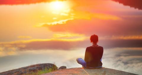 Breathing meditation